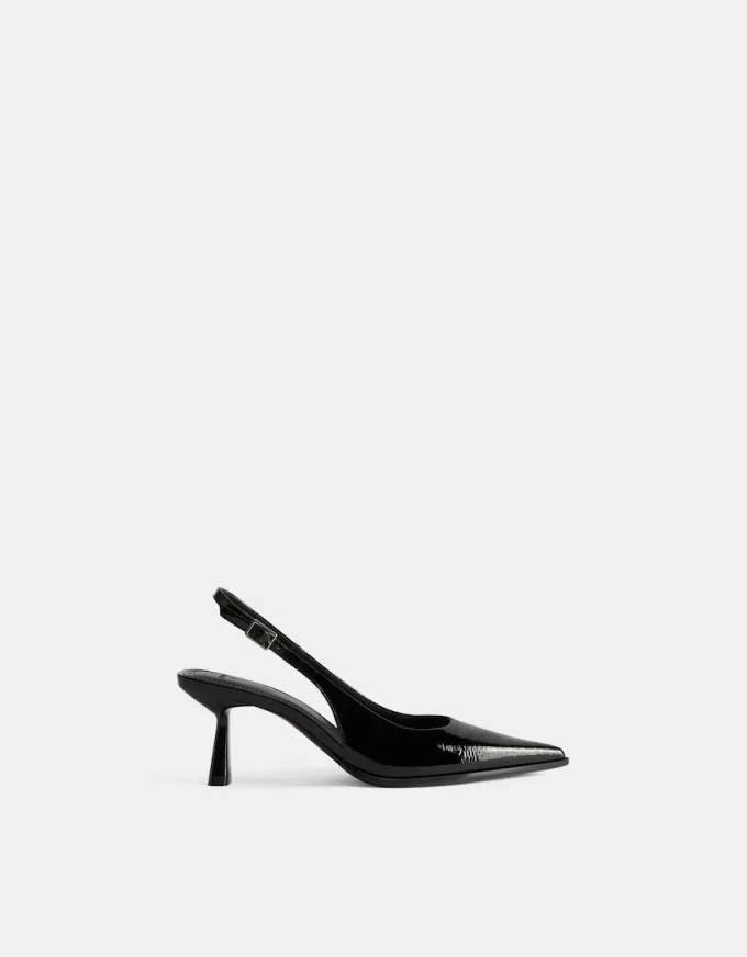 Pantofi kitten toc slingback Pantofi kitten toc slingback