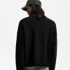 Pulover cu formă boxy din jacquard Pulover cu formă boxy din jacquard