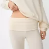 Pulover cu gât asimetric la atingere moale
