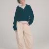 Pulover cu guler polo Pulover cu guler polo