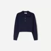 Pulover cu guler polo Pulover cu guler polo