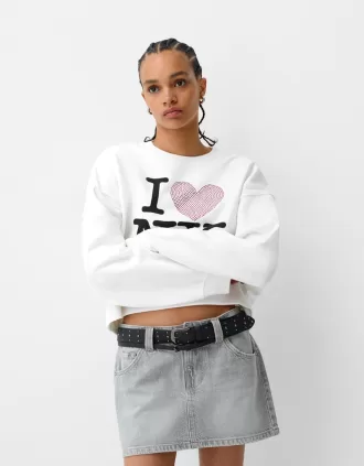Pulover cu mânecă lungă I Love New York