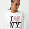 Pulover cu mânecă lungă I Love New York Pulover cu mânecă lungă I Love New York