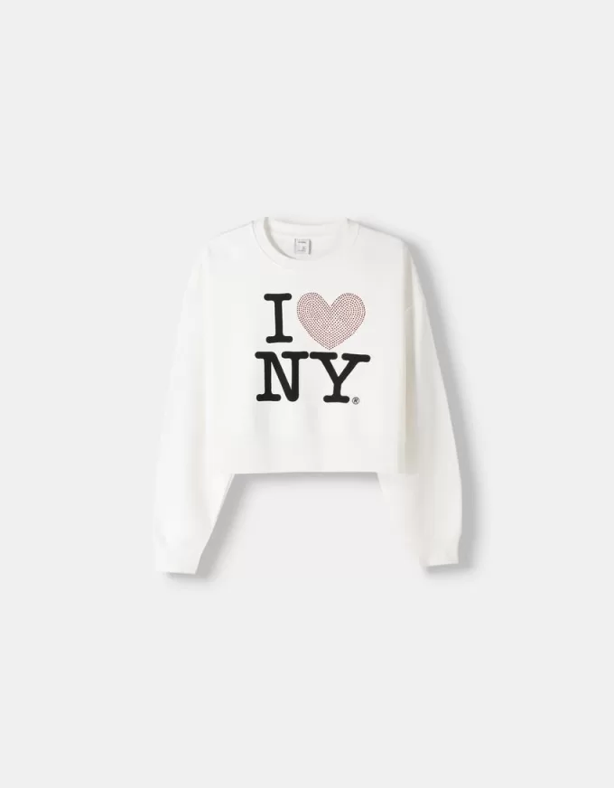 Pulover cu mânecă lungă I Love New York Pulover cu mânecă lungă I Love New York