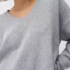 Pulover decoltat cu decolteu în V Pulover decoltat cu decolteu în V