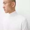 Pulover din tricot cu gât înalt