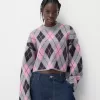 Pulover jacquard Argyle Pulover jacquard Argyle