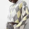 Pulover jacquard Argyle Pulover jacquard Argyle