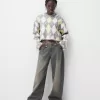 Pulover jacquard Argyle Pulover jacquard Argyle