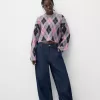 Pulover jacquard Argyle Pulover jacquard Argyle