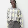 Pulover jacquard Argyle Pulover jacquard Argyle