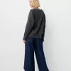 Pulover oversize cu decolteu în V Pulover oversize cu decolteu în V