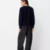 Pulover oversize cu decolteu în V Pulover oversize cu decolteu în V