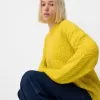 Pulover oversize din tricot cablu Pulover oversize din tricot cablu