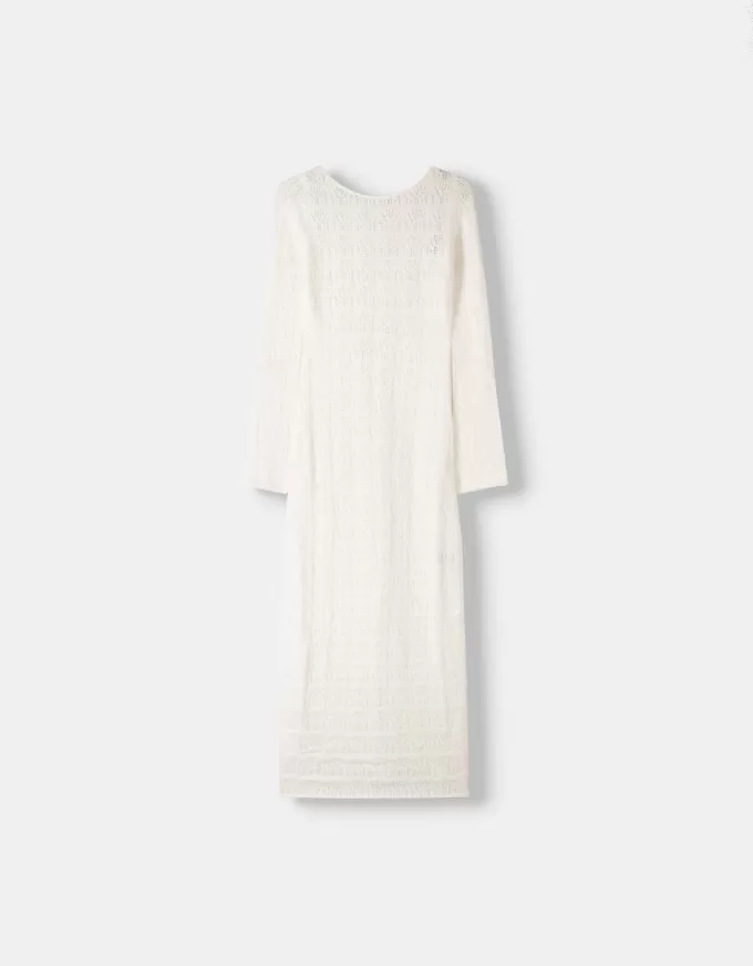 Rochie maxi ajurata rustica Rochie maxi ajurata rustica