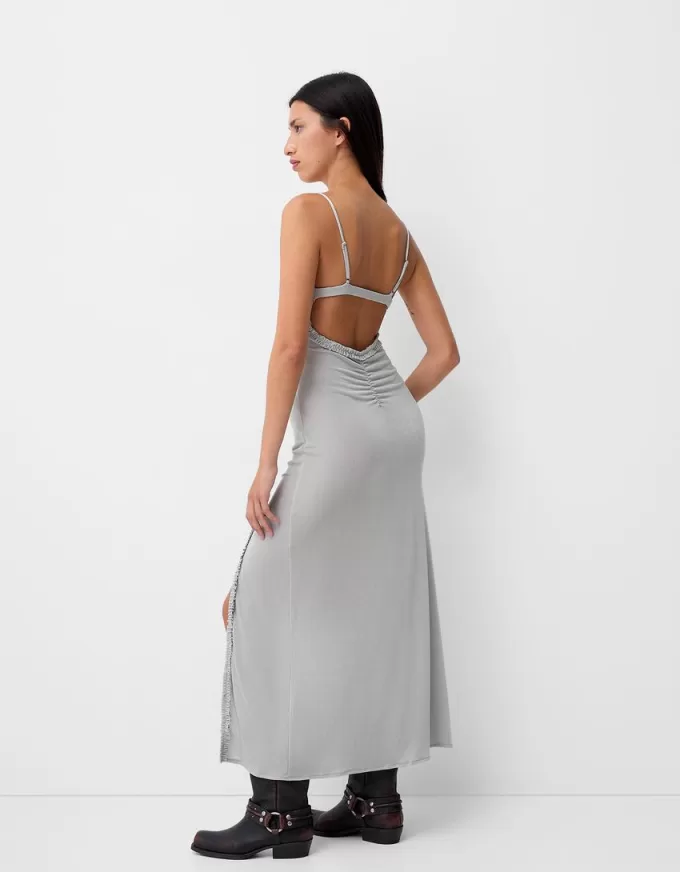 Rochie maxi cu bretele Rochie maxi cu bretele