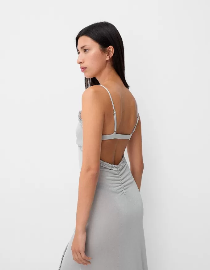 Rochie maxi cu bretele Rochie maxi cu bretele