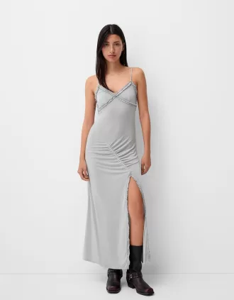 Rochie maxi cu bretele