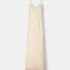 Rochie maxi cu dantela blonda Rochie maxi cu dantela blonda