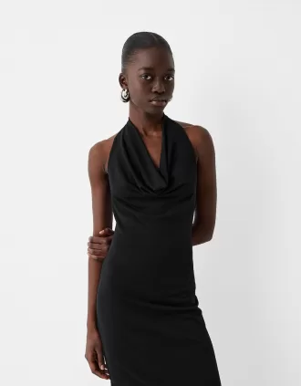 Rochie maxi cu decolteu