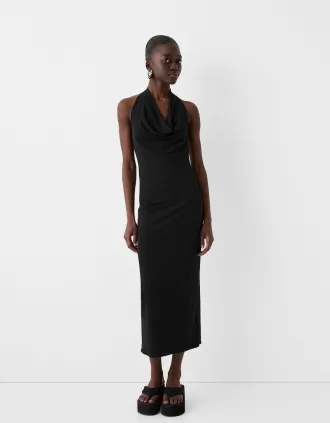 Rochie maxi cu decolteu
