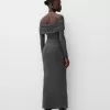 Rochie midi Bardot Rochie midi Bardot