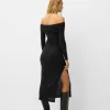 Rochie midi Bardot Rochie midi Bardot