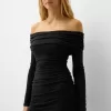 Rochie midi Bardot Rochie midi Bardot