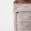 Rochie midi Bardot Rochie midi Bardot