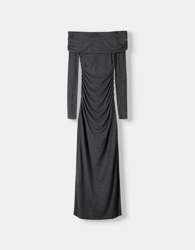 Rochie midi Bardot Rochie midi Bardot