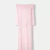 Rochie midi Disney Bambi cu decolteu Bardot din dantela Rochie midi Disney Bambi cu decolteu Bardot din dantela