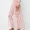 Rochie midi Disney Bambi cu decolteu Bardot din dantela Rochie midi Disney Bambi cu decolteu Bardot din dantela