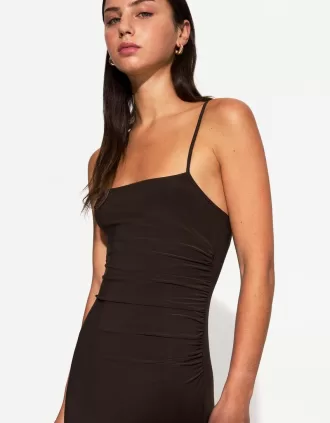 Rochie midi cu bretele