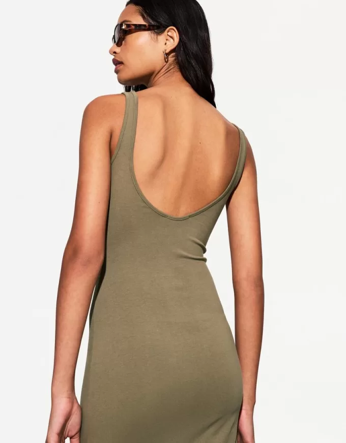Rochie midi cu bretele