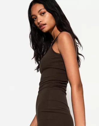 Rochie midi cu bretele