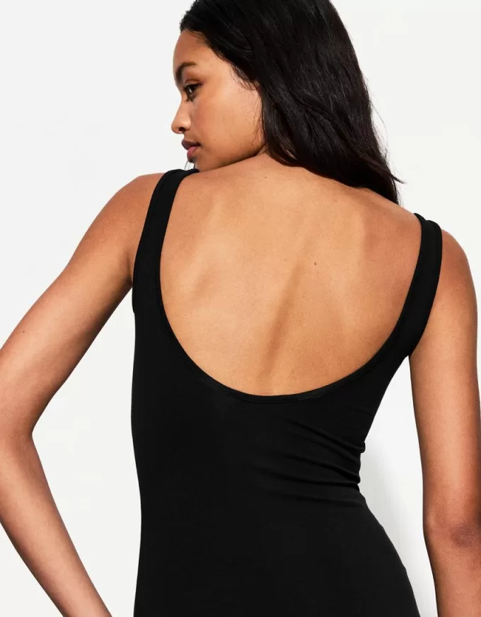 Rochie midi cu bretele