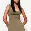Rochie midi cu bretele