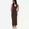 Rochie midi cu bretele