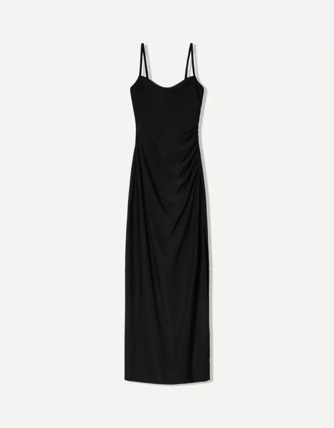 Rochie midi cu bretele