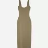 Rochie midi cu bretele