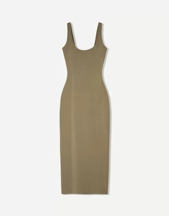 Rochie midi cu bretele