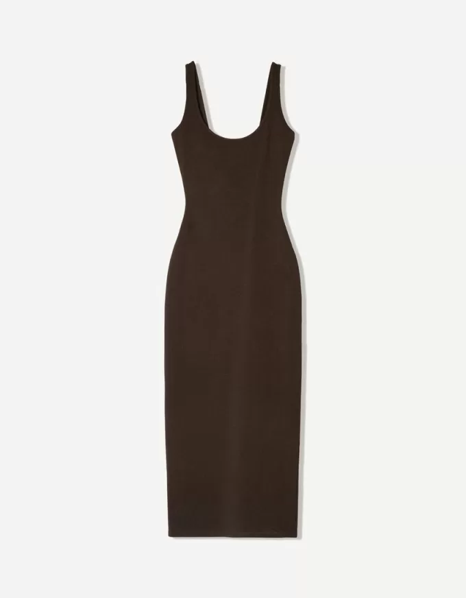 Rochie midi cu bretele