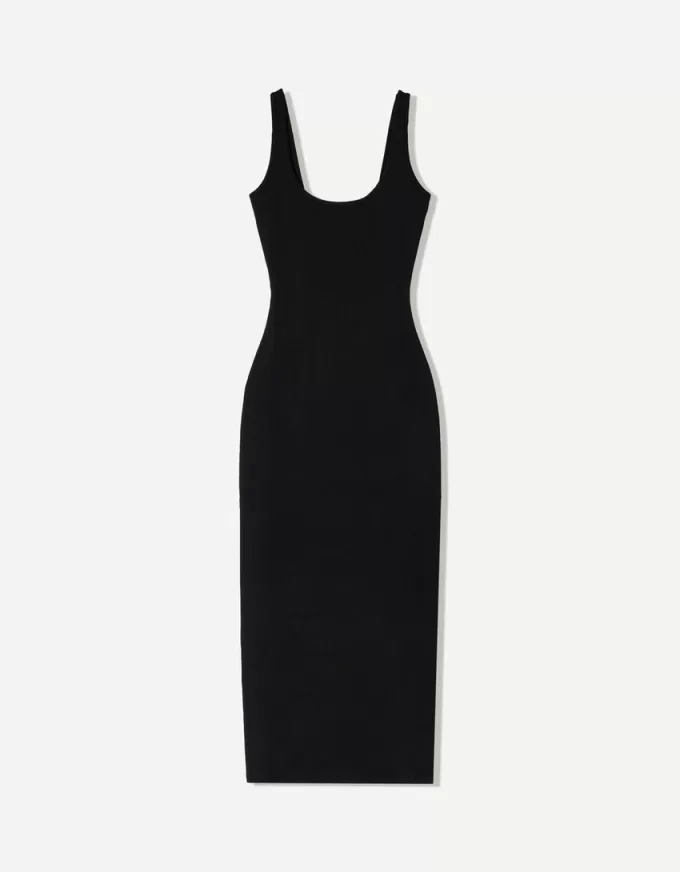 Rochie midi cu bretele