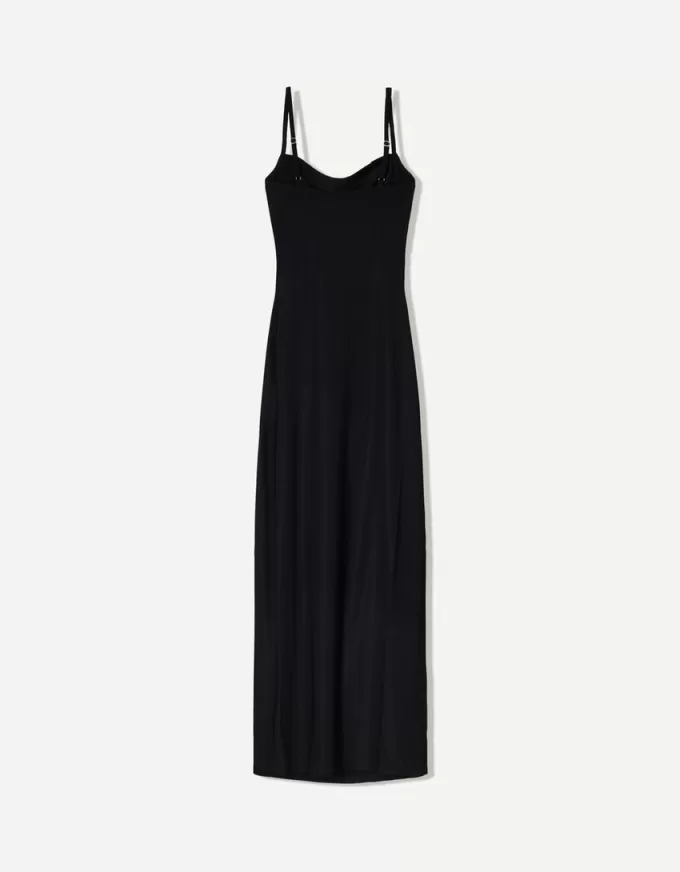 Rochie midi cu bretele