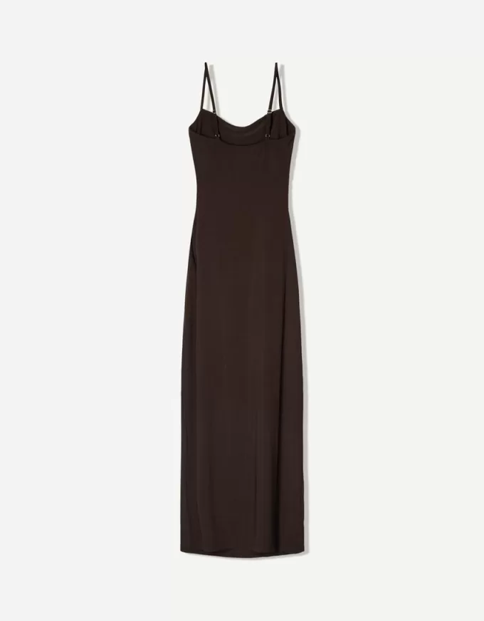 Rochie midi cu bretele
