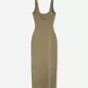 Rochie midi cu bretele