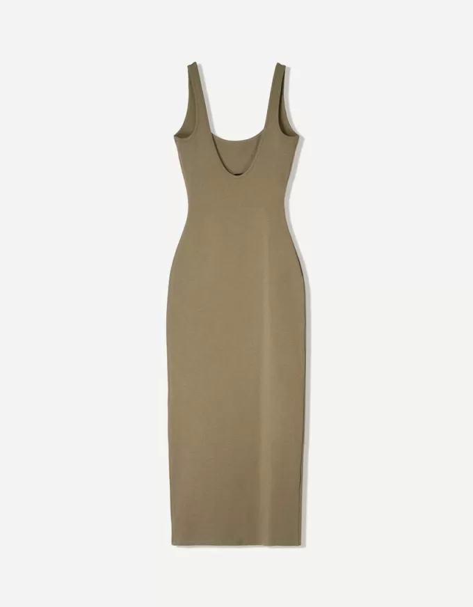 Rochie midi cu bretele