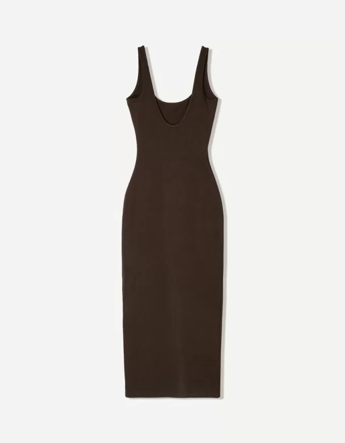 Rochie midi cu bretele