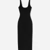 Rochie midi cu bretele