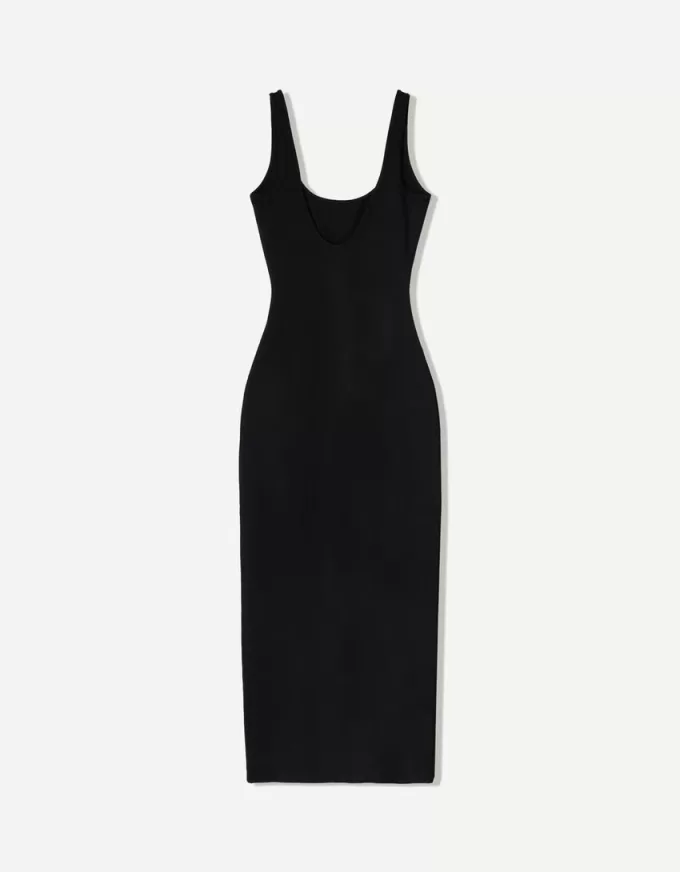 Rochie midi cu bretele